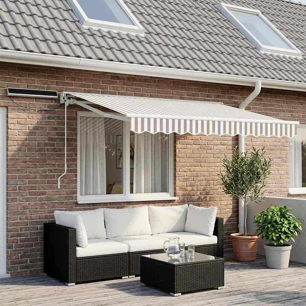 Elektrisch Uittrekbaar Zonnescherm 3,5 x 2,5 m is nu te koop bij PeponiXL, paradijselijk wonen!