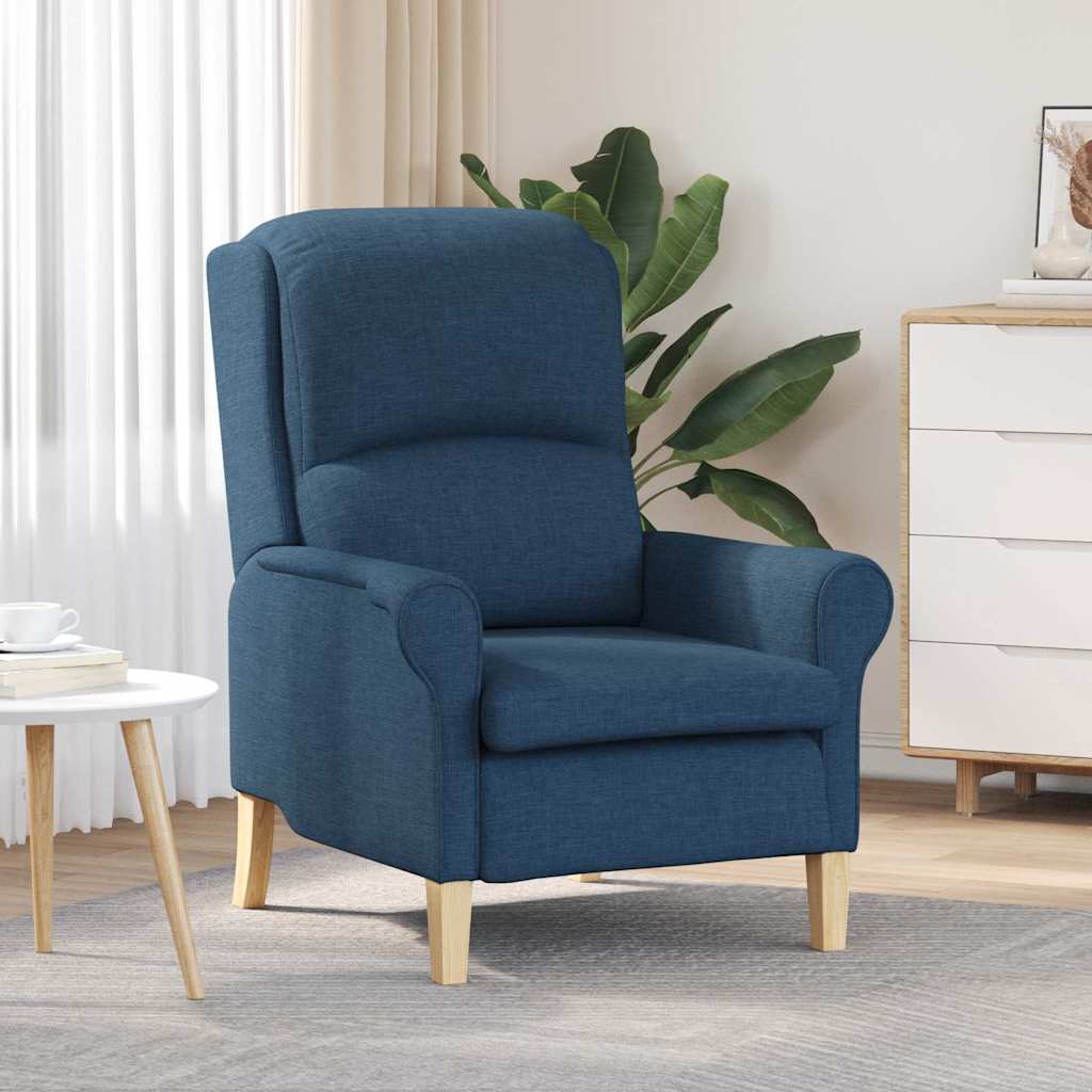 Fauteuil Blauw Stof is nu te koop bij PeponiXL, paradijselijk wonen!