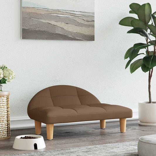 Hondenmand 70x52x30 cm stof bruin is nu te koop bij PeponiXL, paradijselijk wonen!
