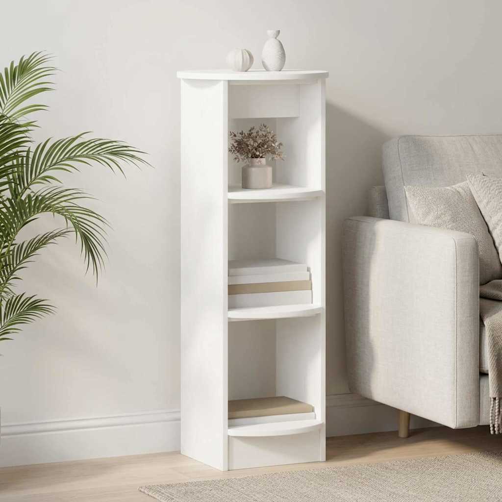Bijzetkast Wit 40 x 40 x 100 cm Geconstrueerd hout is nu te koop bij PeponiXL, paradijselijk wonen!