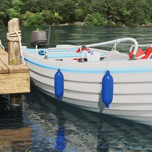 Boot fenders 2 st Ø 11 x 40 cm Blauw PVC is nu te koop bij PeponiXL, paradijselijk wonen!