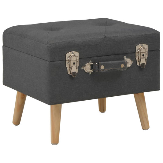 Opbergkruk 40 cm stof donkergrijs is nu te koop bij PeponiXL, paradijselijk wonen!
