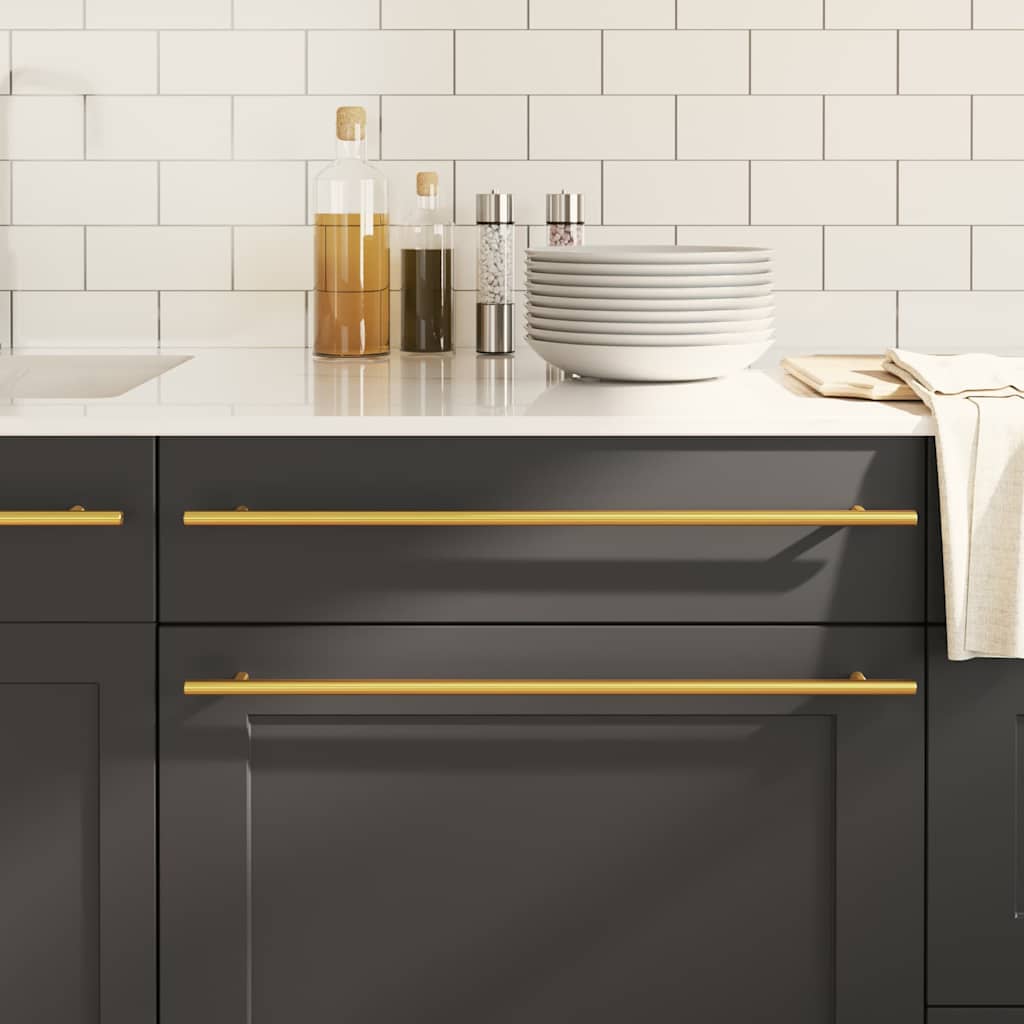 Handvatten 20 st 480 mm roestvrij staal goudkleurig is nu te koop bij PeponiXL, paradijselijk wonen!