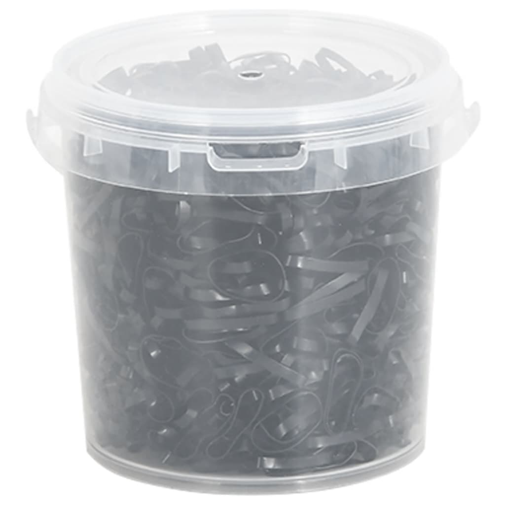 Haarelastiekjes paard 1500 st silicone zwart is nu te koop bij PeponiXL, paradijselijk wonen!