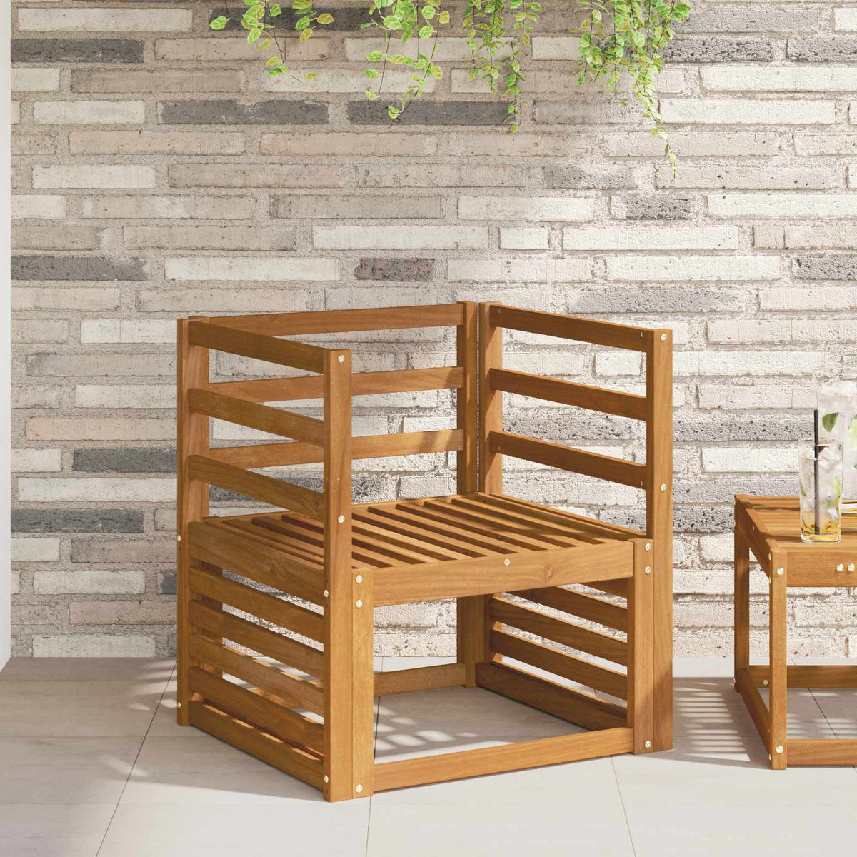 Armleuningen 2 pcs Bruin 59 x 4 x 73 cm Bewerkt hout is nu te koop bij PeponiXL, paradijselijk wonen!