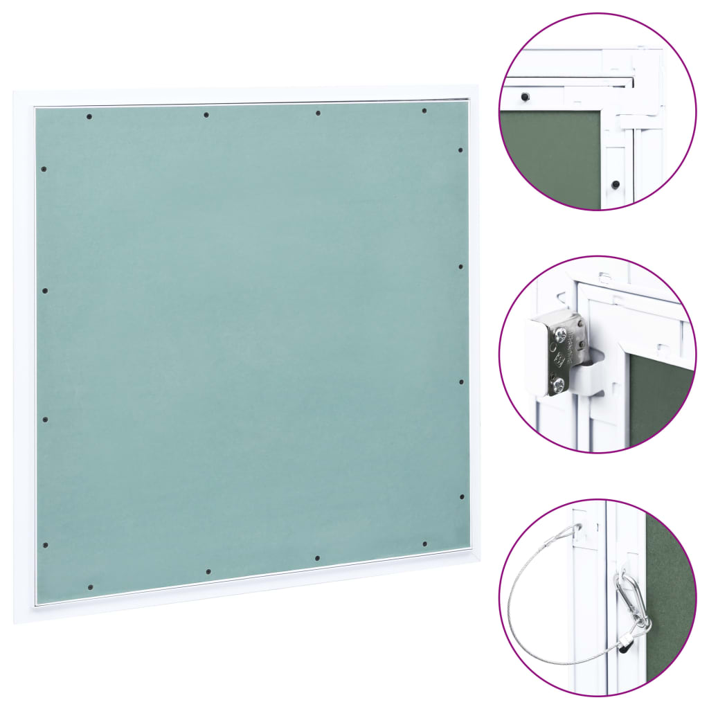 Toegangspaneel met aluminium frame en gipsplaat 700x700 mm is nu te koop bij PeponiXL, paradijselijk wonen!