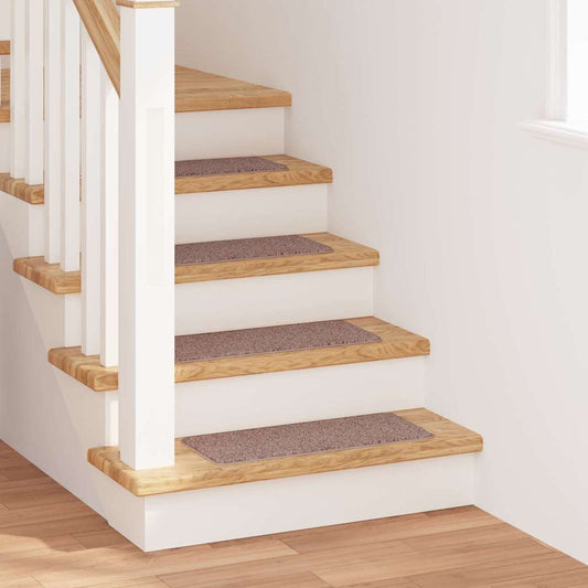 Antislip Trapmatten 15 pcs Lichtbruin 60 x 25 cm PP is nu te koop bij PeponiXL, paradijselijk wonen!