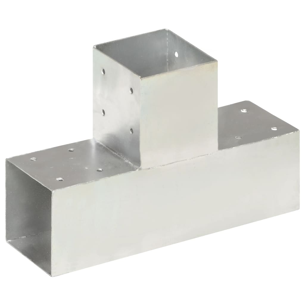 Paalverbinding T-vorm 91x91 mm gegalvaniseerd metaal is nu te koop bij PeponiXL, paradijselijk wonen!