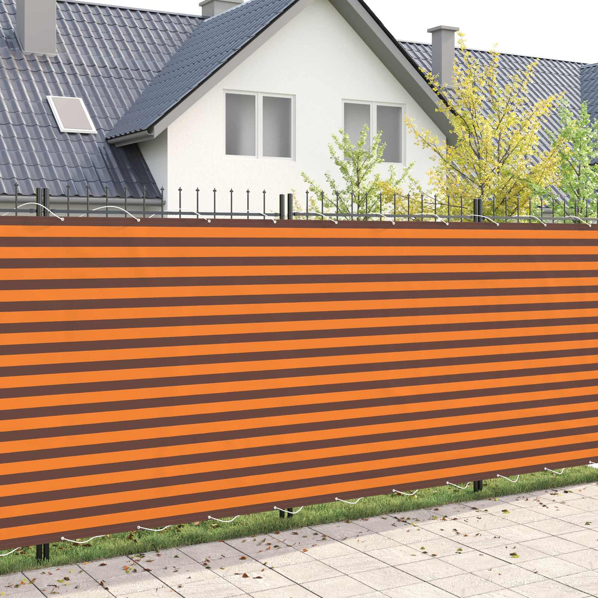 Balkon Privacy Scherm 180 x 300 cm Stof met PU-coating is nu te koop bij PeponiXL, paradijselijk wonen!
