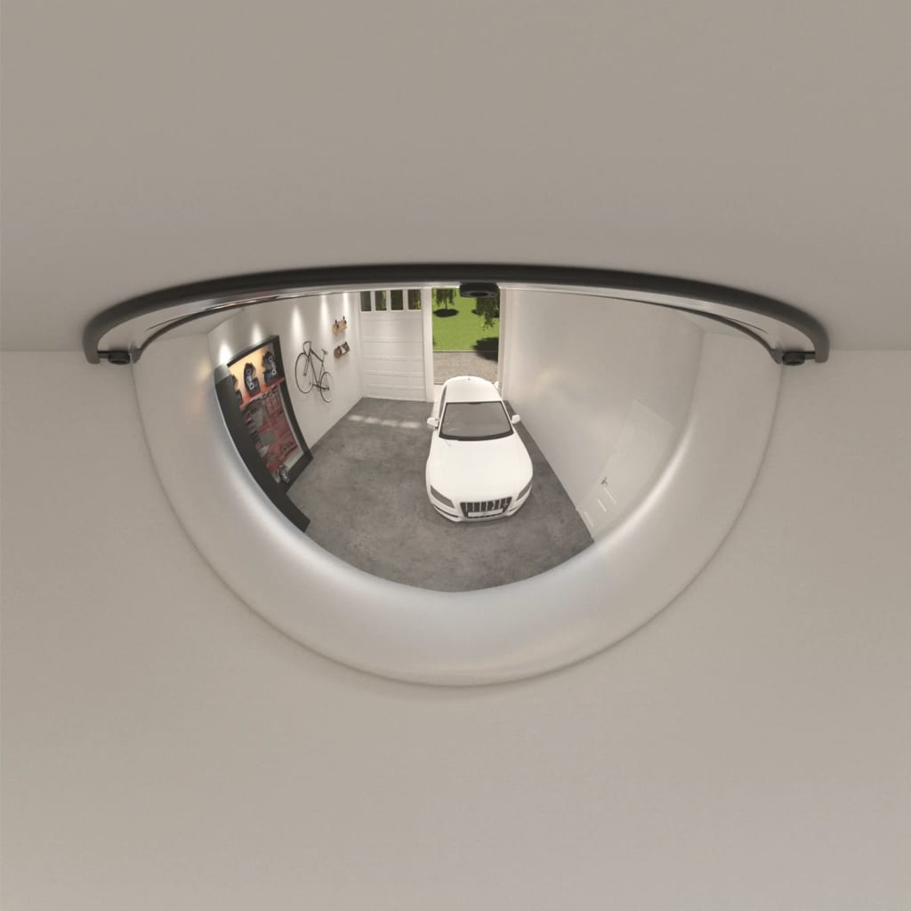Verkeersspiegel halve bol 2 st Ø 30 cm acryl is nu te koop bij PeponiXL, paradijselijk wonen!