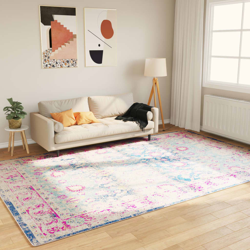 Vloerkleed wasbaar 190x300 cm meerkleurig is nu te koop bij PeponiXL, paradijselijk wonen!