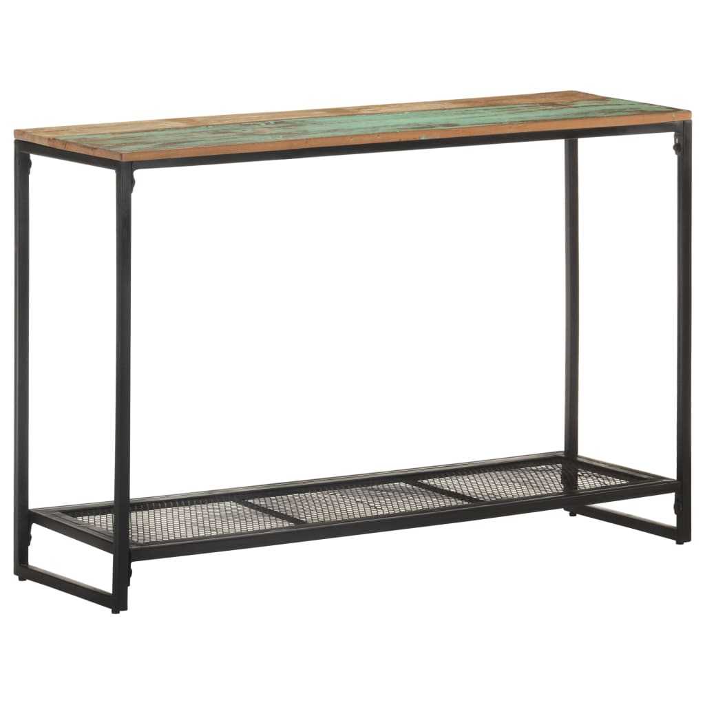 Wandtafel 110x35x75 cm massief gerecycled hout is nu te koop bij PeponiXL, paradijselijk wonen!