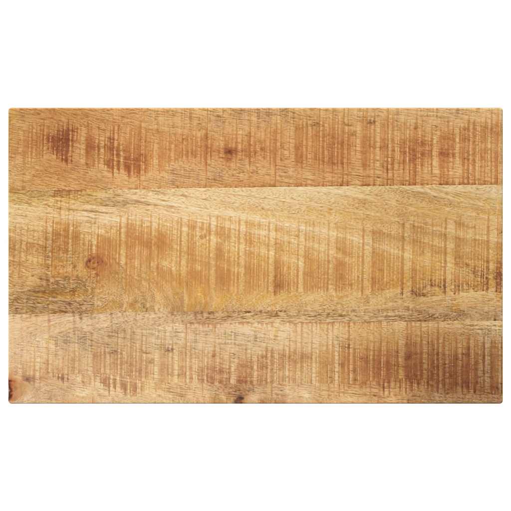 Tafelblad rechthoekig 60x20x2,5 cm massief ruw mangohout is nu te koop bij PeponiXL, paradijselijk wonen!