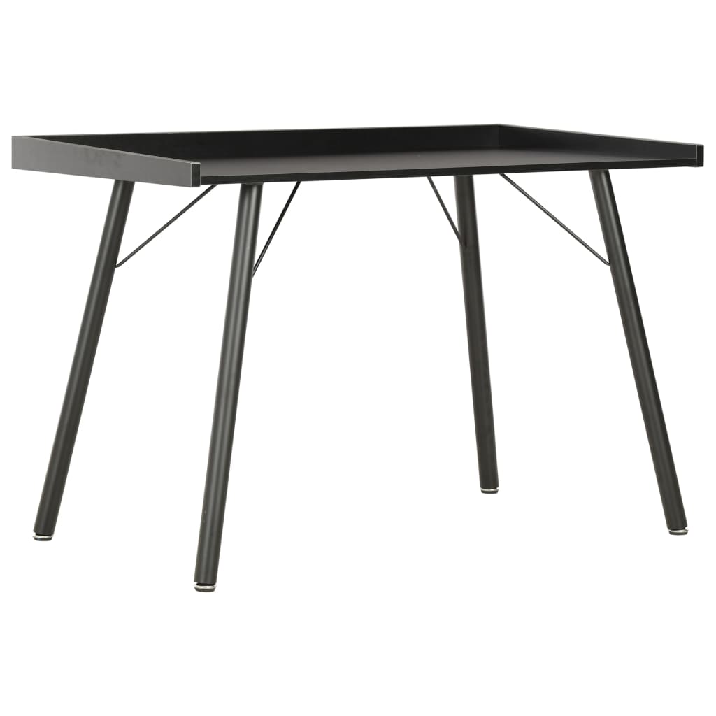 Bureau 90x50x79 cm zwart is nu te koop bij PeponiXL, paradijselijk wonen!
