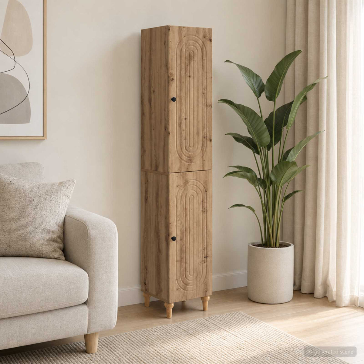 Kastenset 2 st Artisanaal eiken Bewerkt hout is nu te koop bij PeponiXL, paradijselijk wonen!