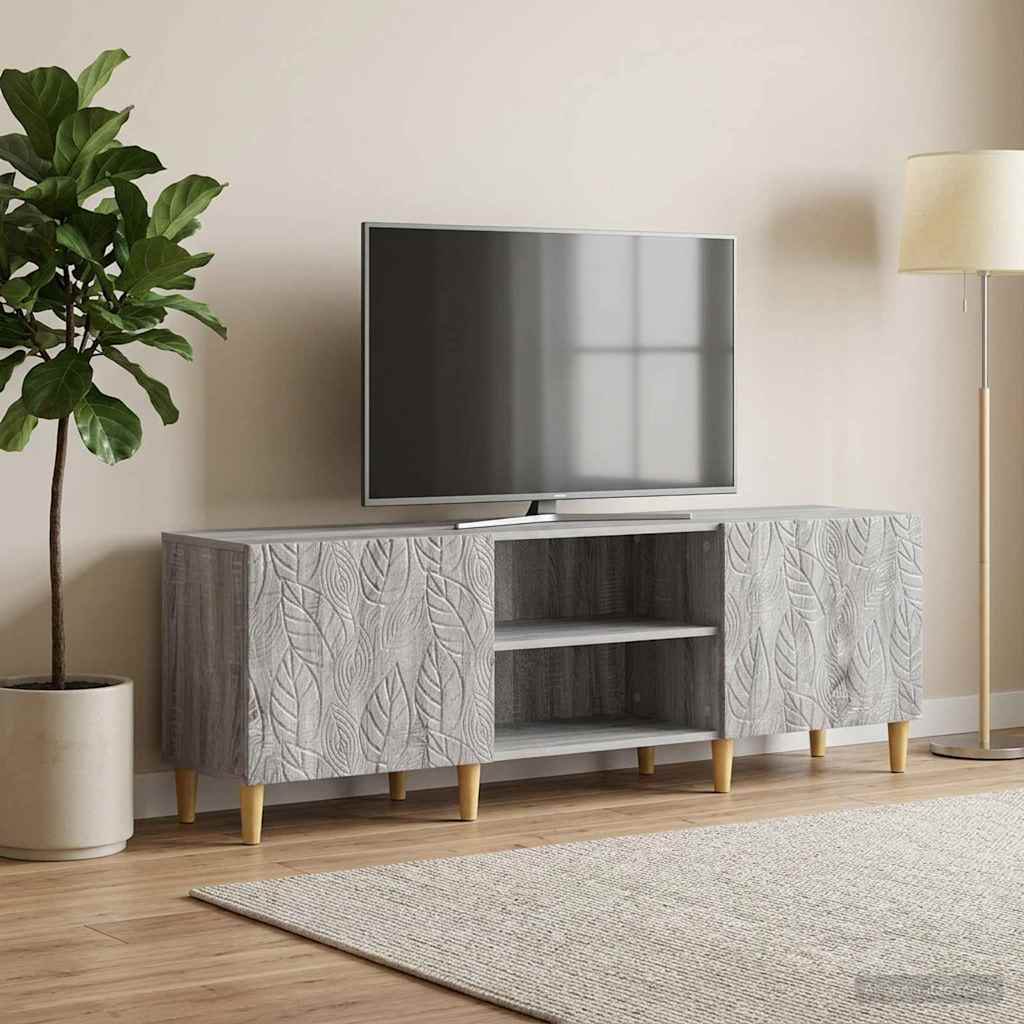 TV-kast 150 x 31 x 50 cm Grijs Sonoma Bewerkt hout is nu te koop bij PeponiXL, paradijselijk wonen!