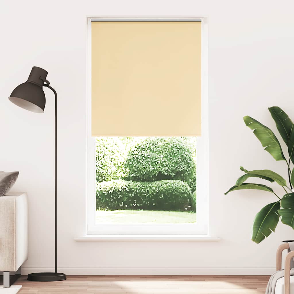 Rolgordijn verduisterend 115x210 cm stofbreedte 110,7 cm beige is nu te koop bij PeponiXL, paradijselijk wonen!