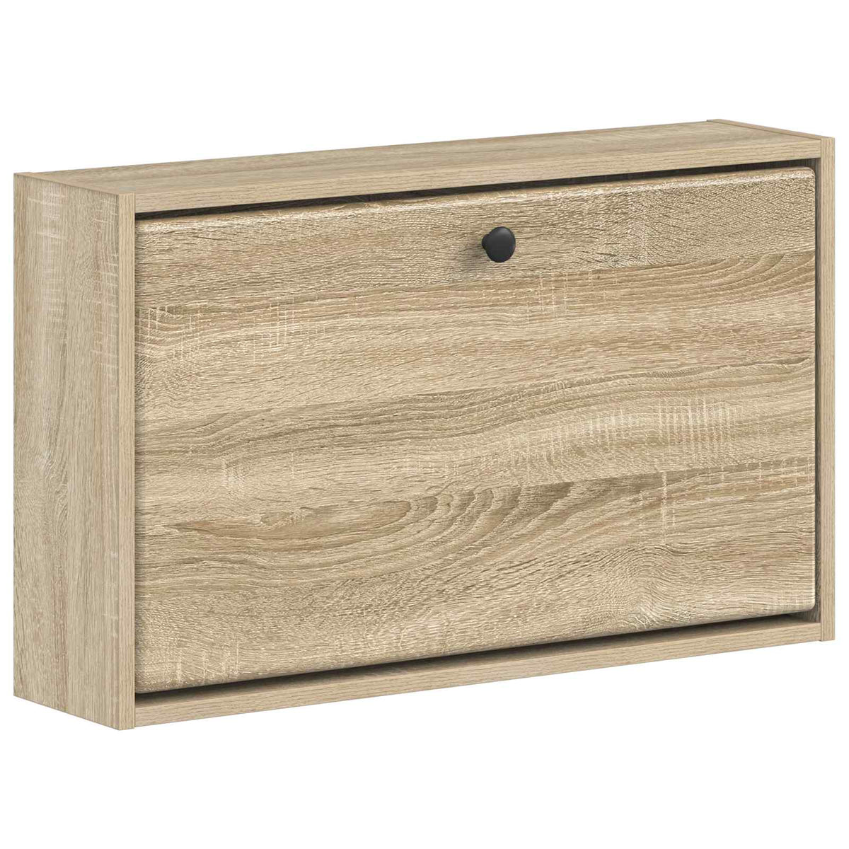 Wandgemonteerde Schoenkast BREDA 71 x 17 x 43 cm Bewerkt hout is nu te koop bij PeponiXL, paradijselijk wonen!