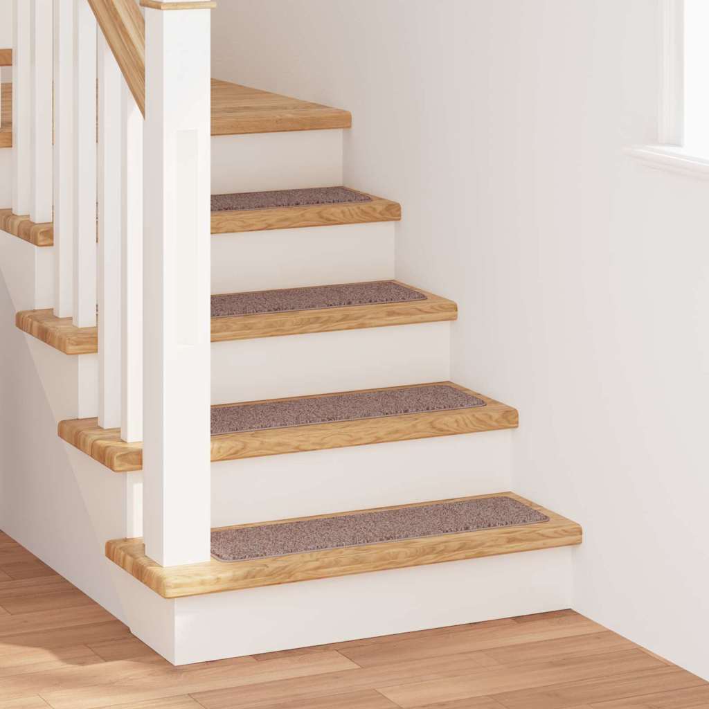 Antislip Trapmatten 15 pcs Lichtbruin 75 x 20 cm PP is nu te koop bij PeponiXL, paradijselijk wonen!