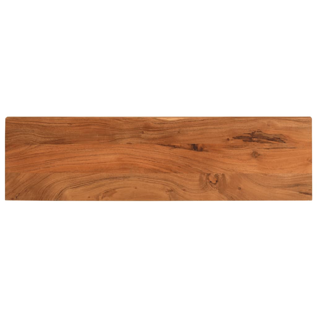 Tafelblad rechthoekig 110x20x3,8 cm massief acaciahout is nu te koop bij PeponiXL, paradijselijk wonen!