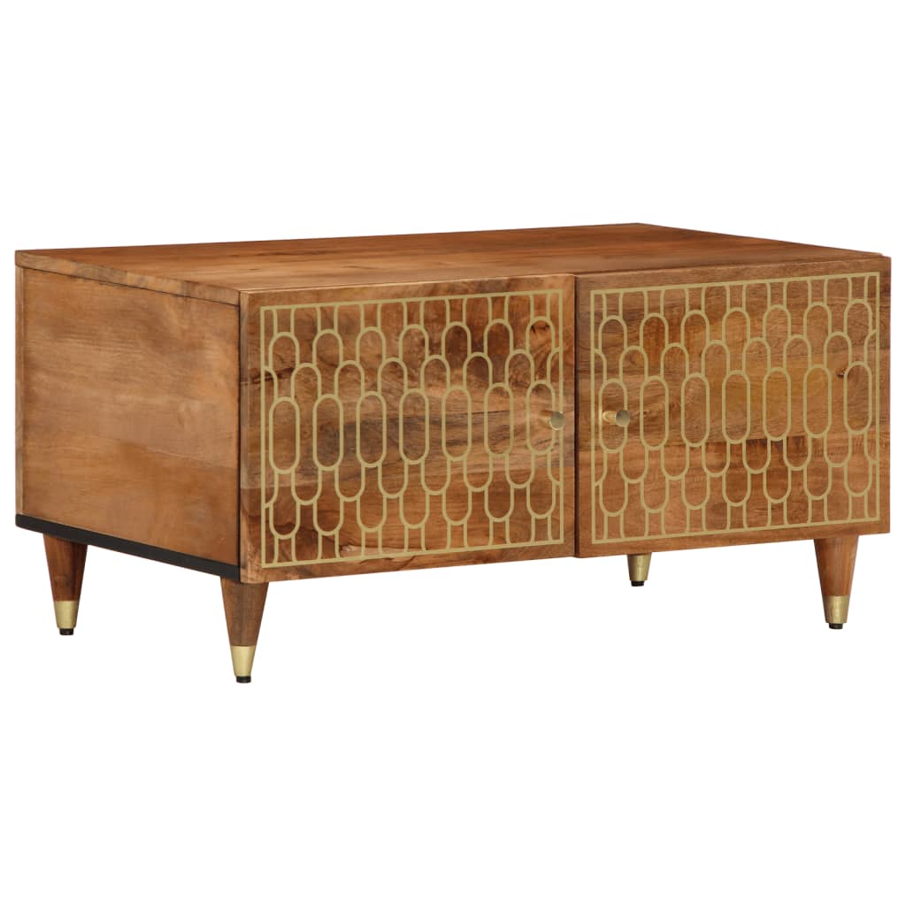 Salontafel 80x50x40 cm massief mangohout is nu te koop bij PeponiXL, paradijselijk wonen!