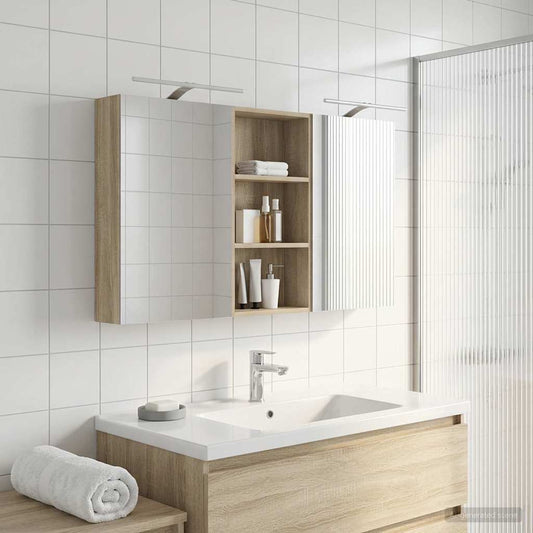 Badkamerkastenset 3 st 140 x 14,5 x 70 cm Bewerkt hout is nu te koop bij PeponiXL, paradijselijk wonen!