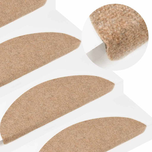Trapmatten zelfklevend 10 st 56x17x3 cm beige is nu te koop bij PeponiXL, paradijselijk wonen!