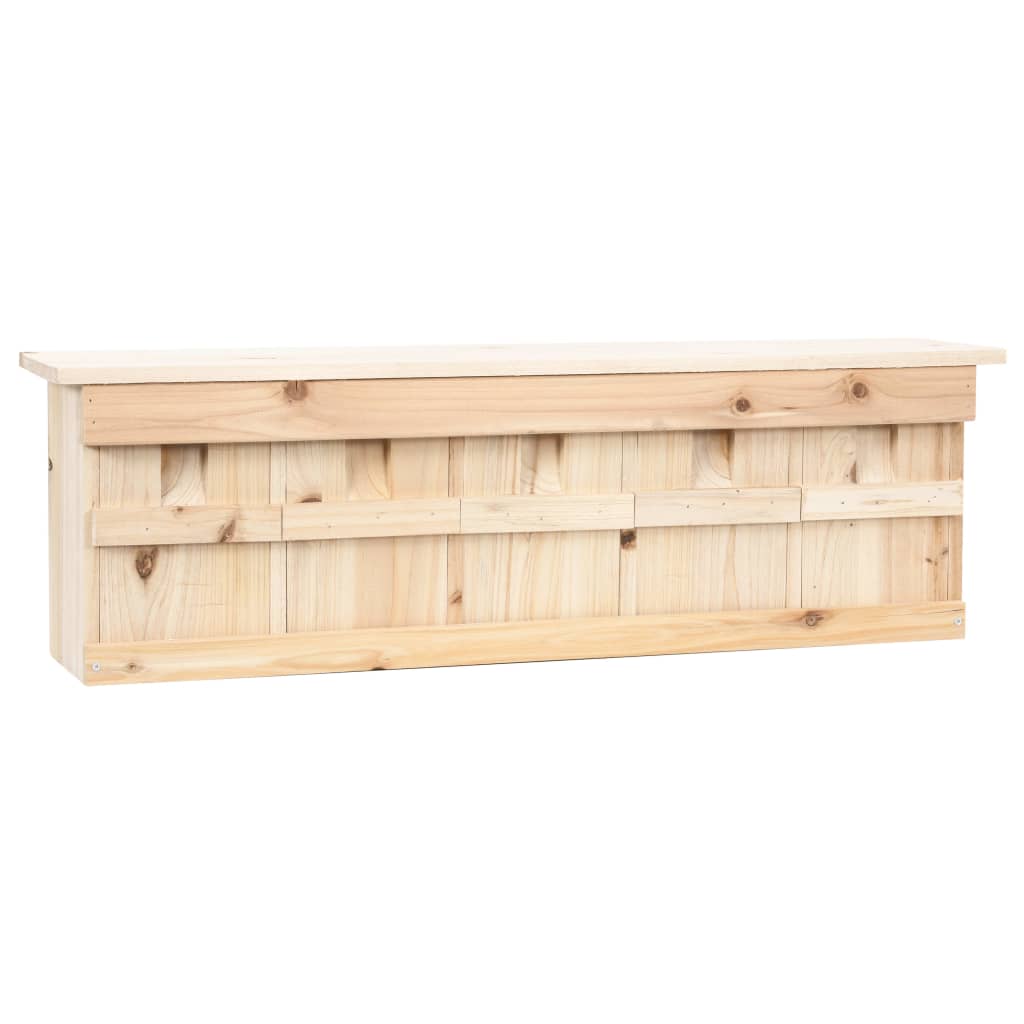Mussenhuis met 5 kamers 68x15x21 cm vurenhout is nu te koop bij PeponiXL, paradijselijk wonen!