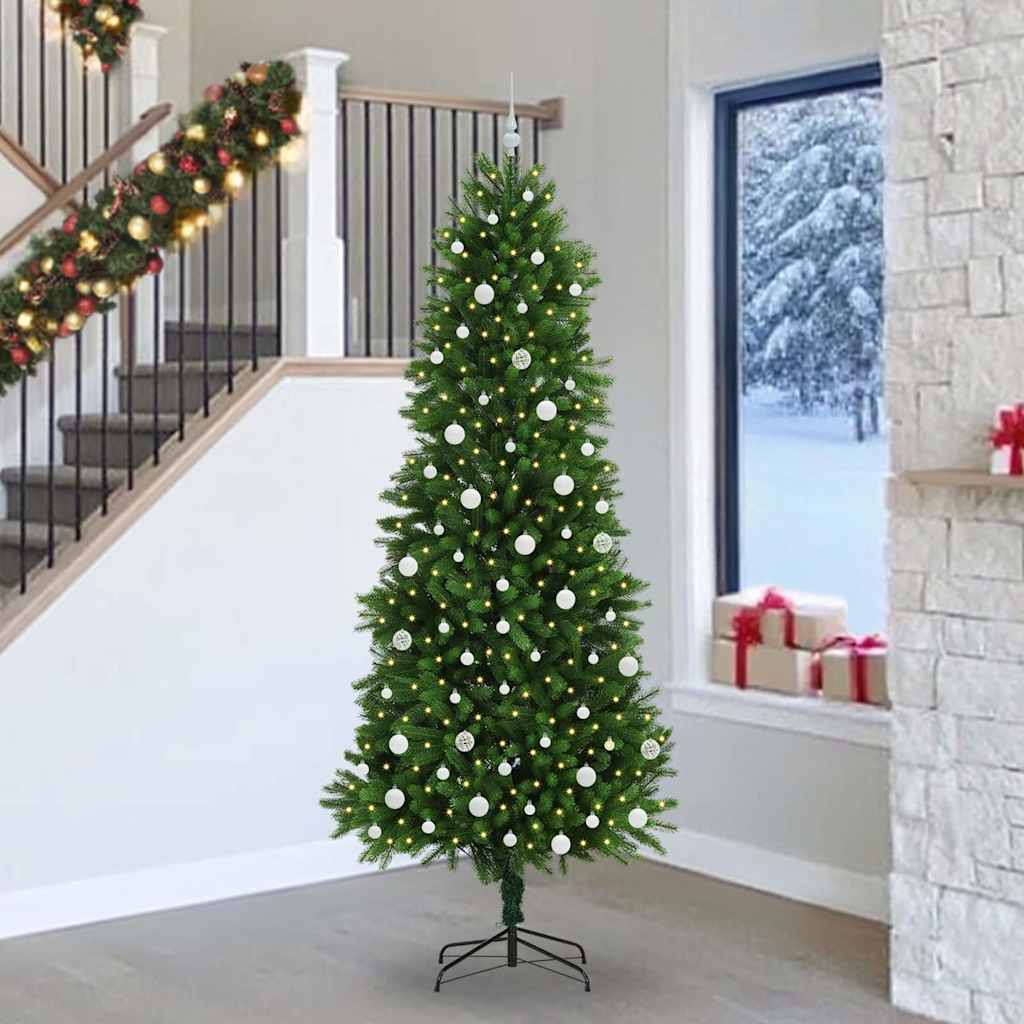 Kerstboom met 300 LED met standaard Groen 240 cm PE is nu te koop bij PeponiXL, paradijselijk wonen!