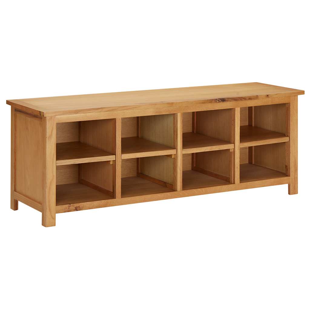 Schoenenrek 114x37x45 cm massief eikenhout is nu te koop bij PeponiXL, paradijselijk wonen!