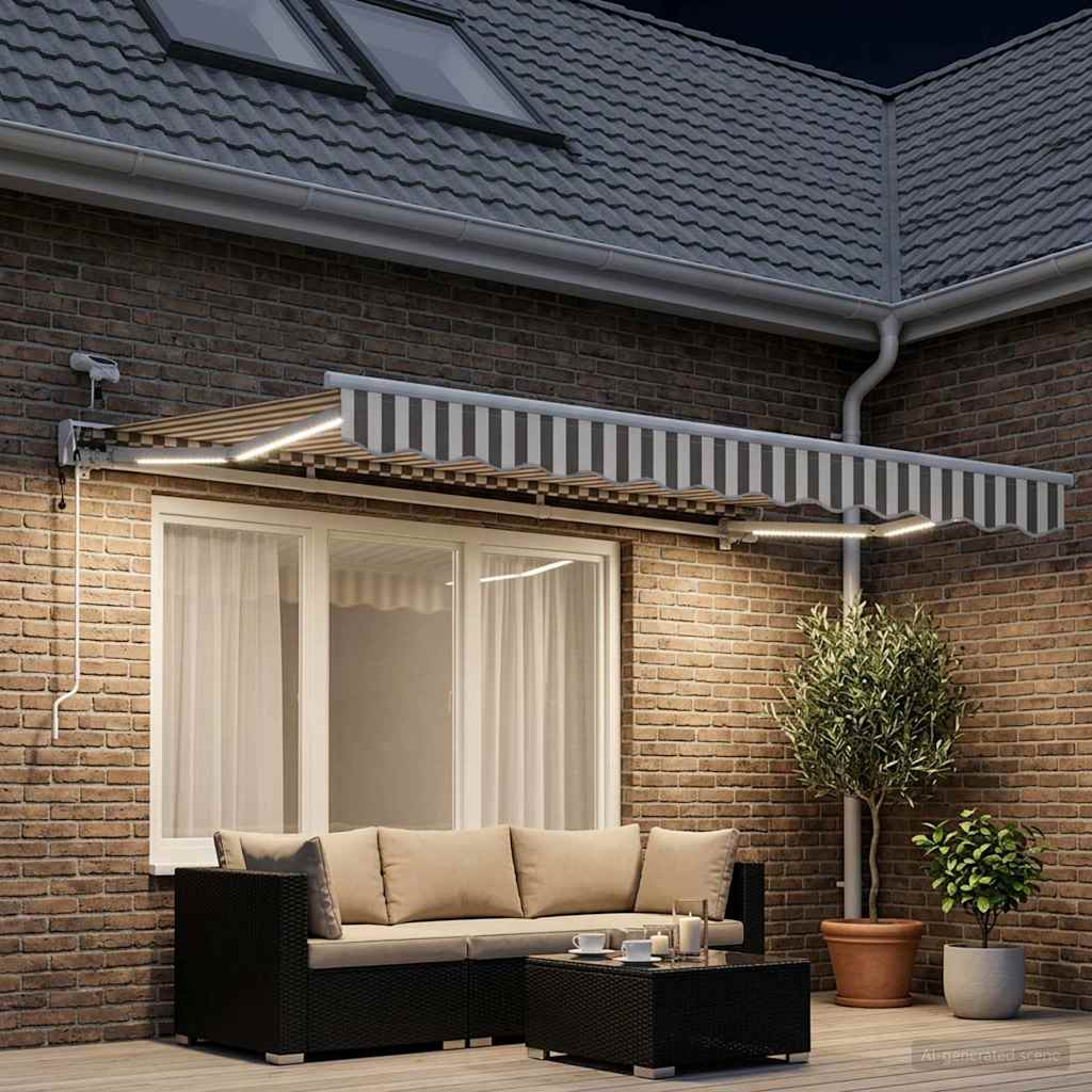 Elektrisch Uittrekbaar Zonnescherm 3,5 x 2,5 m is nu te koop bij PeponiXL, paradijselijk wonen!