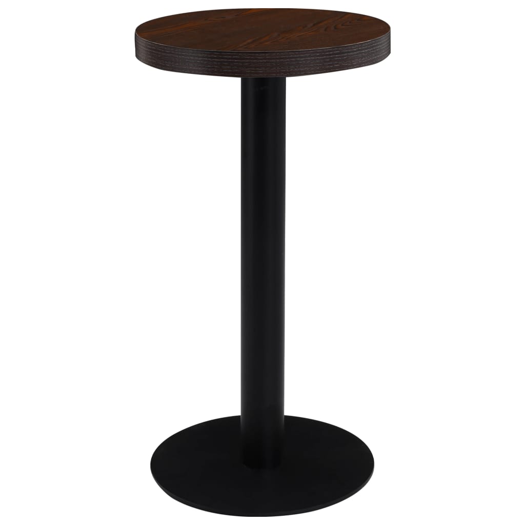 Bistrotafel 40 cm MDF donkerbruin is nu te koop bij PeponiXL, paradijselijk wonen!