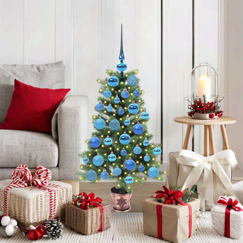 Kerstboom met 150 LED met standaard Groen 90 cm PE is nu te koop bij PeponiXL, paradijselijk wonen!