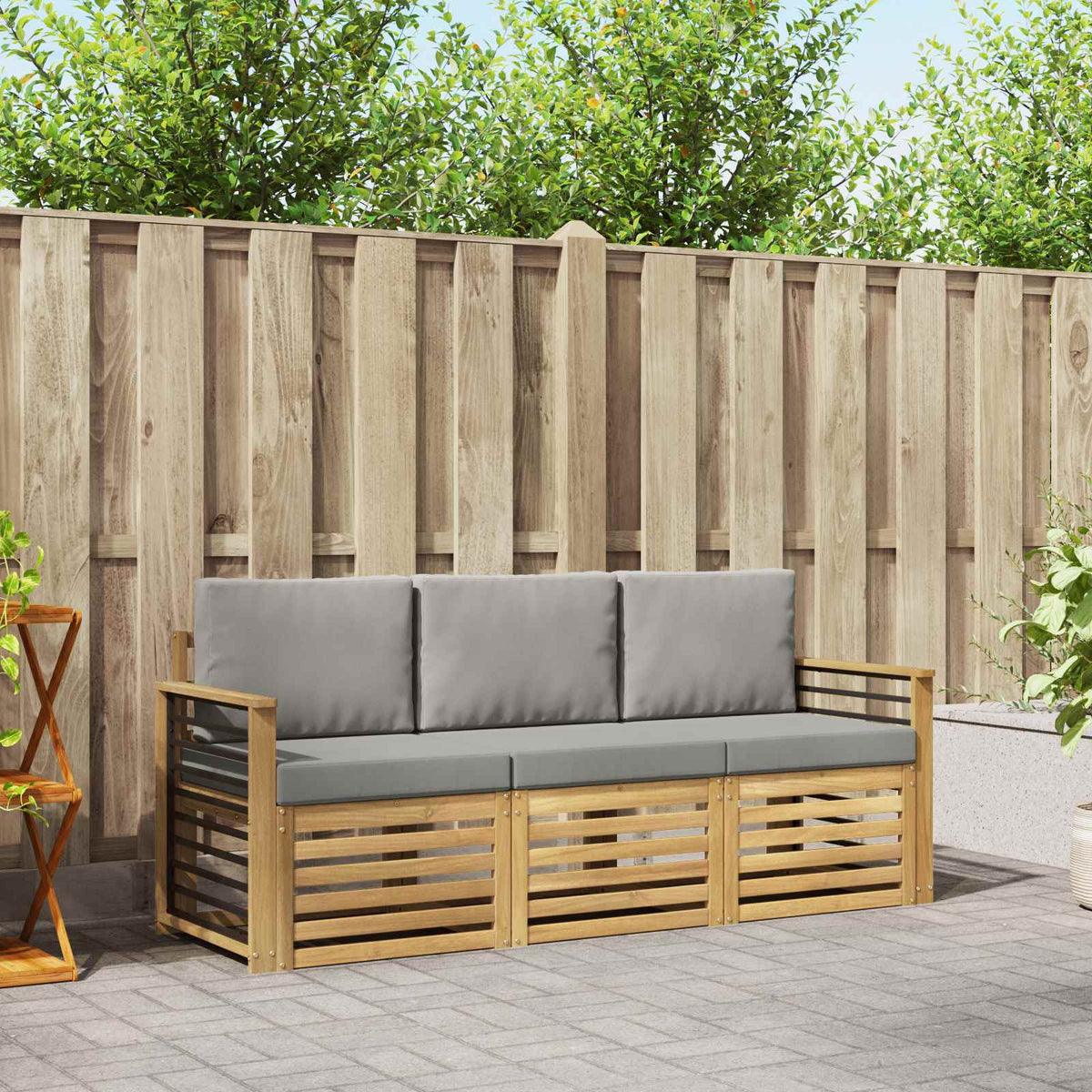Sofa-Sets Massief Acaciahout is nu te koop bij PeponiXL, paradijselijk wonen!