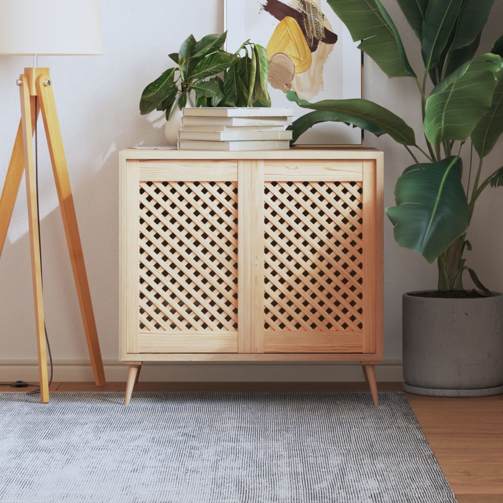 Kastdeuren met latwerk 2 st 39,5x61,5 cm massief grenenhout is nu te koop bij PeponiXL, paradijselijk wonen!
