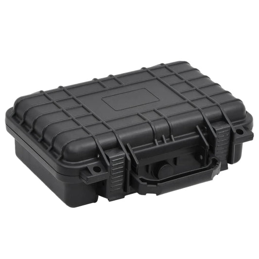 Flightcase draagbaar 30x22x10 cm PP zwart is nu te koop bij PeponiXL, paradijselijk wonen!