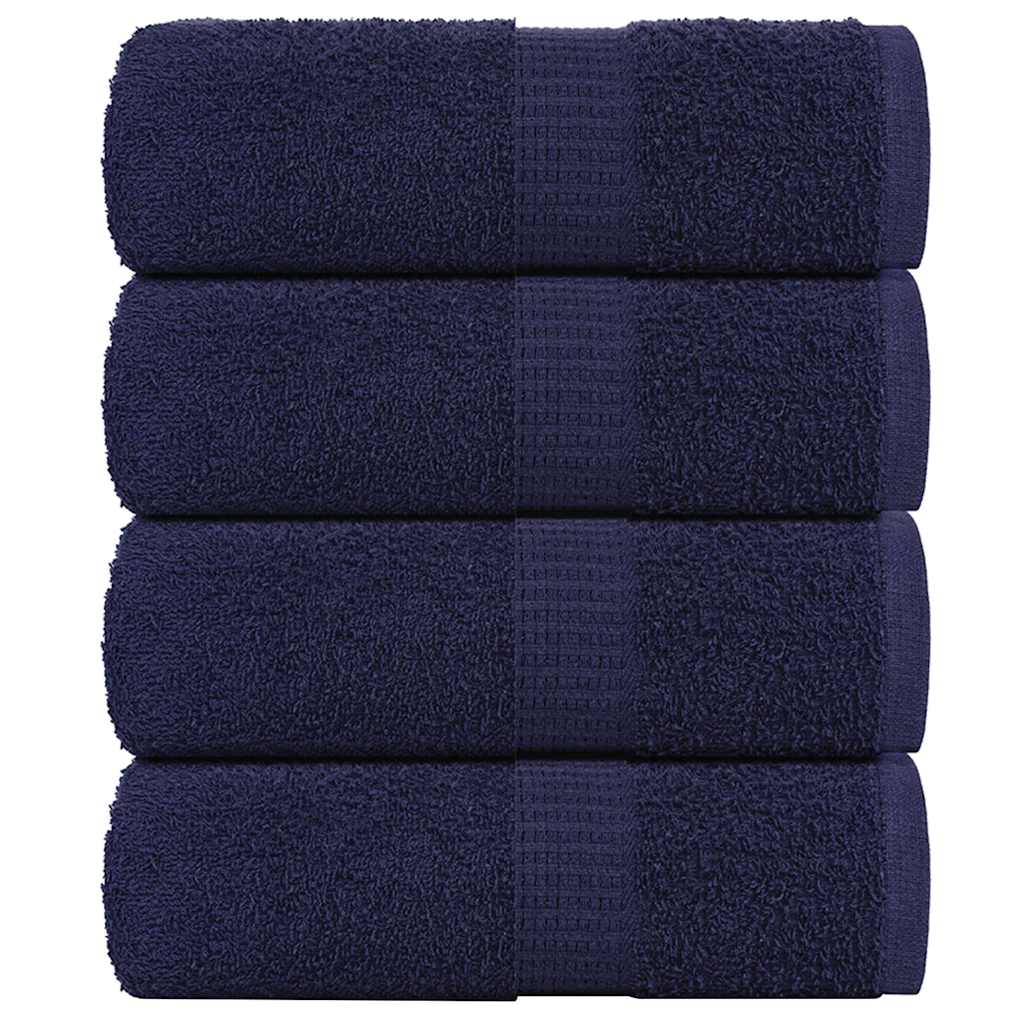 Gastendoekjes FROGN 4 st 30x50 cm 360 g/m² marineblauw is nu te koop bij PeponiXL, paradijselijk wonen!