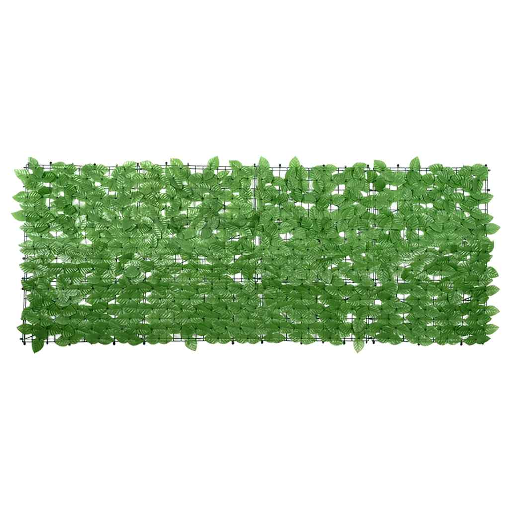 Balkonscherm met groene bladeren 200x75 cm is nu te koop bij PeponiXL, paradijselijk wonen!