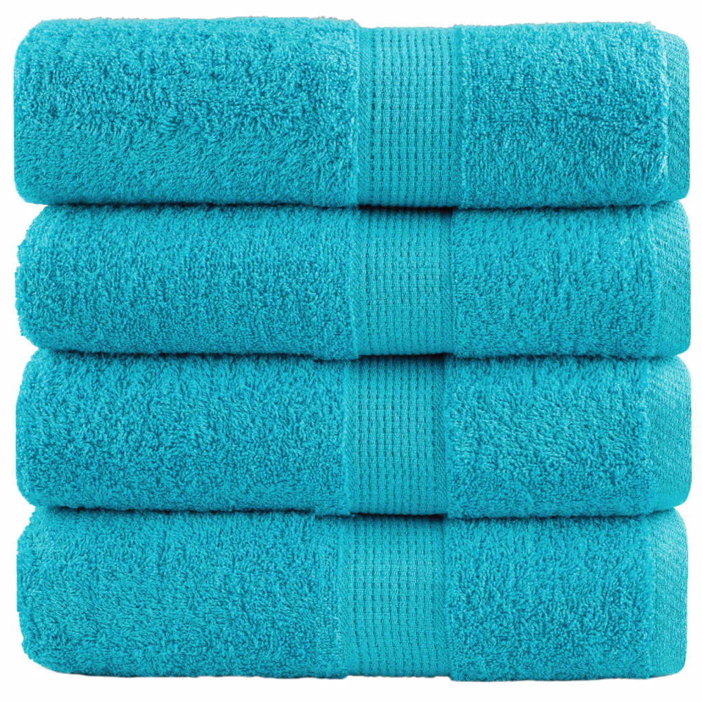 Gastendoekjes SOLUND 4 st 600 g/m² 30x50 cm turquoise is nu te koop bij PeponiXL, paradijselijk wonen!