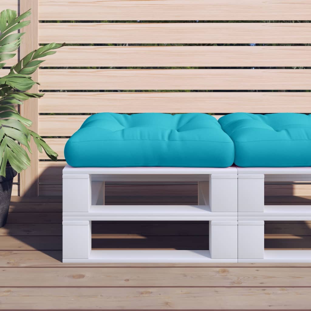 Palletkussen 60x61,5x10 cm oxford stof turquoise is nu te koop bij PeponiXL, paradijselijk wonen!