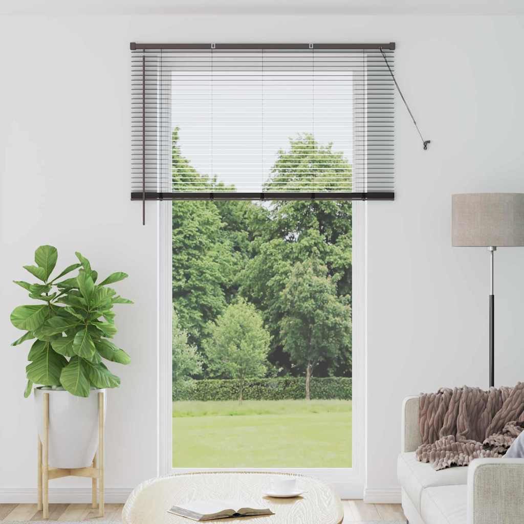 Venetiaanse Jaloezieën Zwart 220 x 135 cm Aluminium is nu te koop bij PeponiXL, paradijselijk wonen!