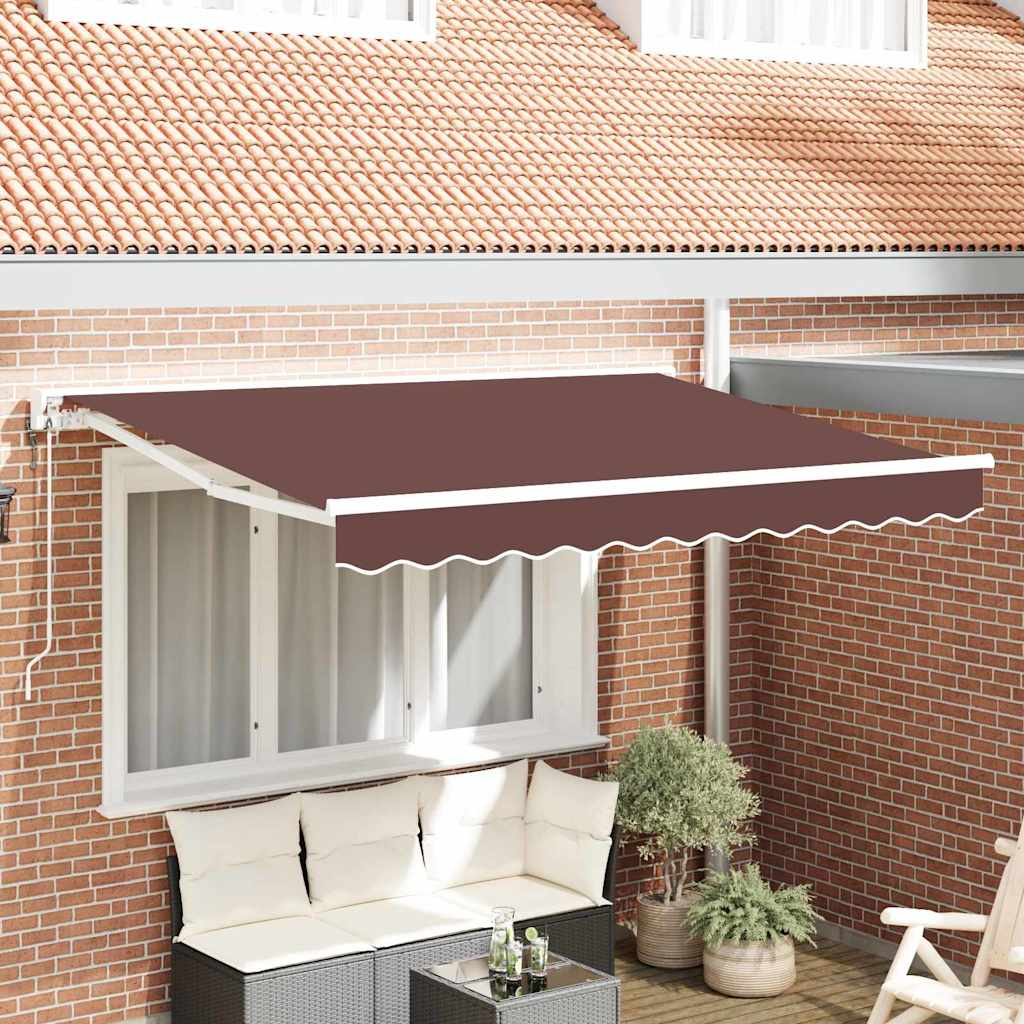 Zijde Frame Bruin 250 x 200 cm Polyester met PU-coating is nu te koop bij PeponiXL, paradijselijk wonen!