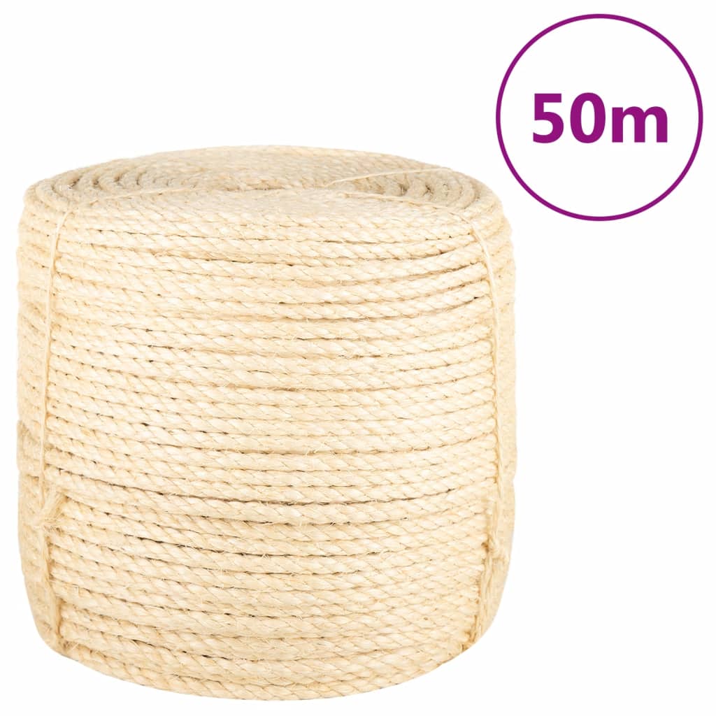 Touw 8 mm 50 m 100% sisal is nu te koop bij PeponiXL, paradijselijk wonen!