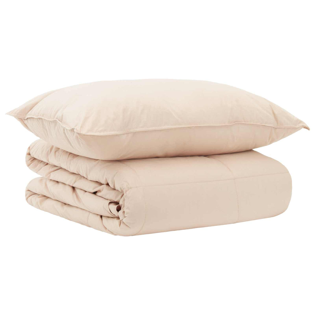 Dekbedset 2 st 140 x 200 cm Zomer 850 gsm Beige is nu te koop bij PeponiXL, paradijselijk wonen!