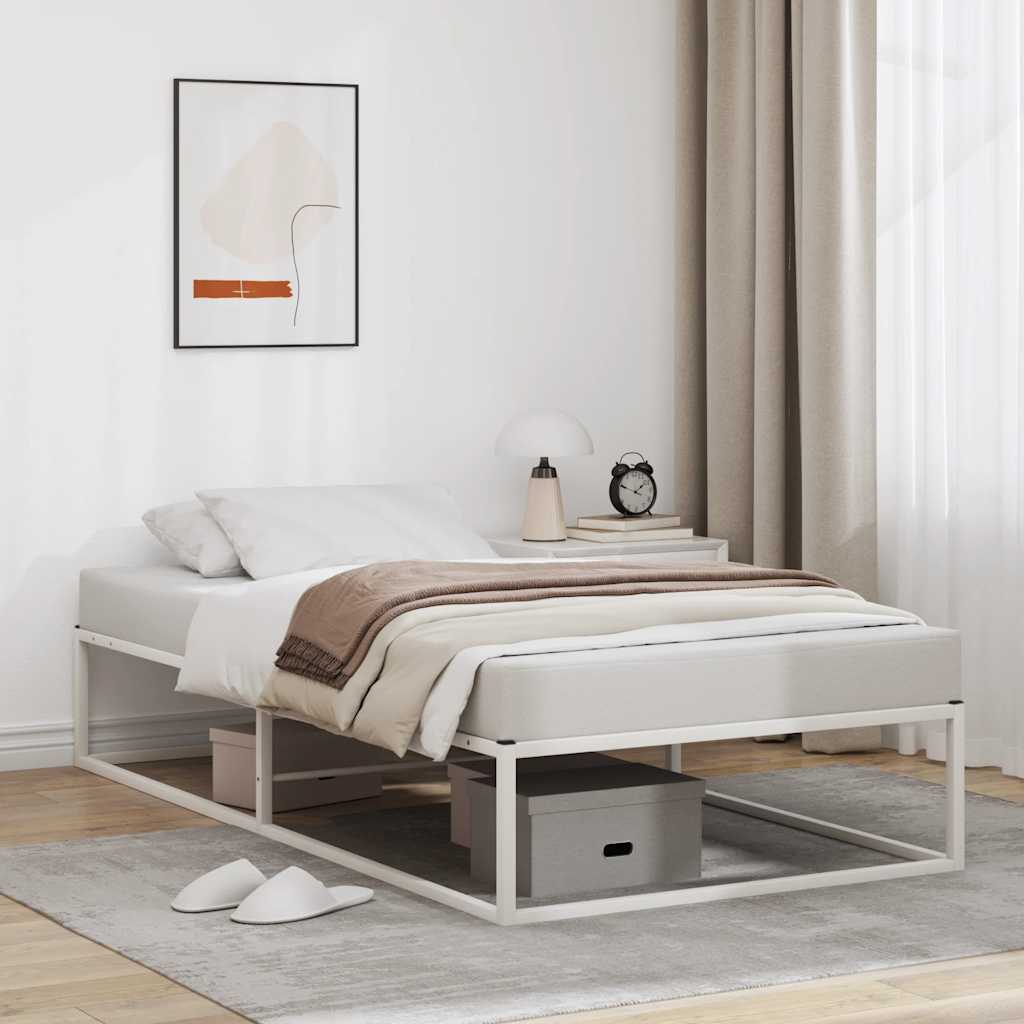 Bedframe zonder matras 90x200 cm wit is nu te koop bij PeponiXL, paradijselijk wonen!