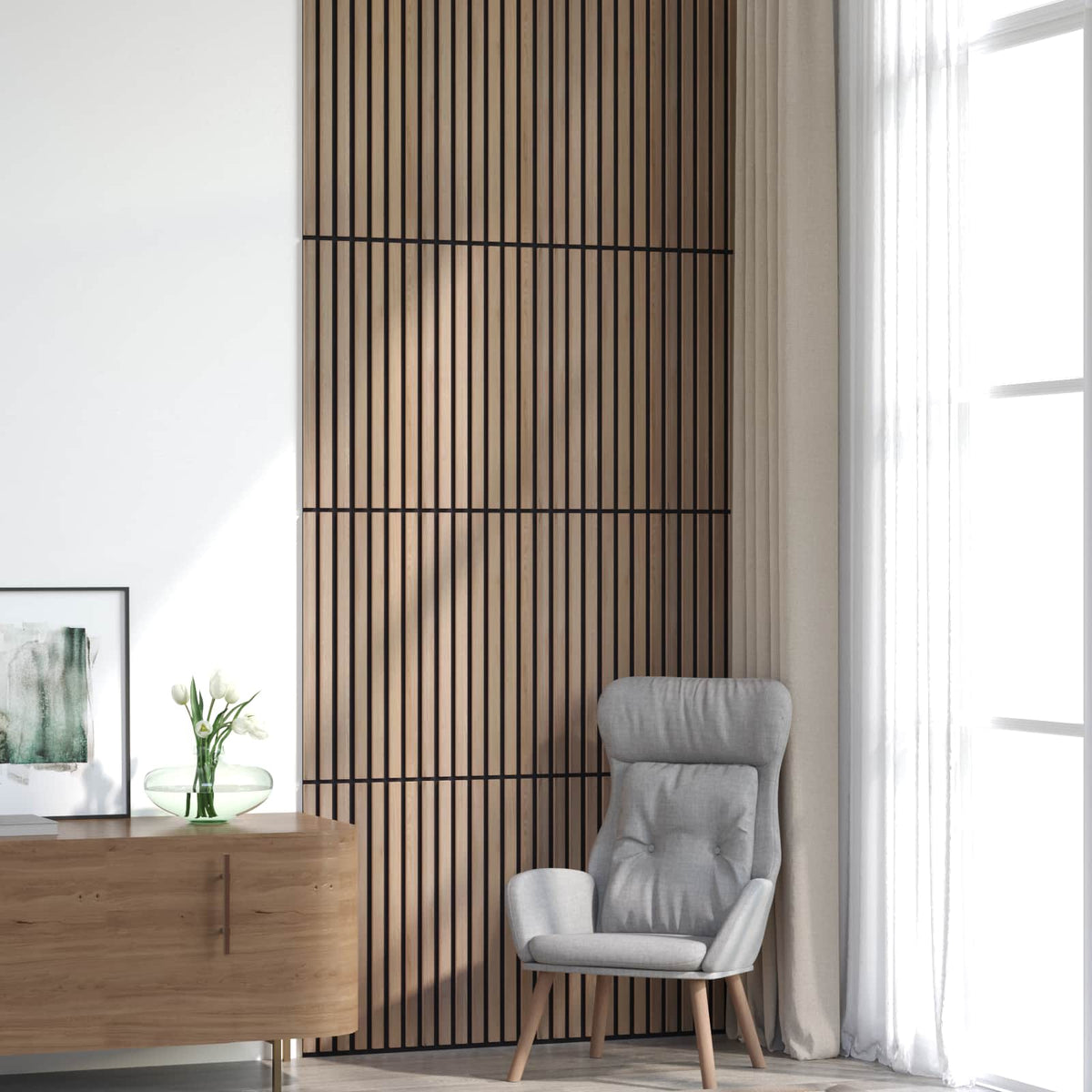 Wandpanelen 8 pcs Bruin 60,5 x 60 cm is nu te koop bij PeponiXL, paradijselijk wonen!
