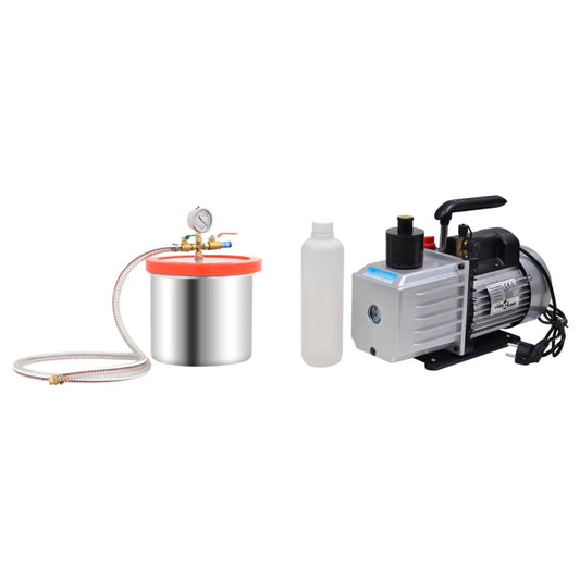 Vacuümkamer met 2-traps pomp 7,4 L is nu te koop bij PeponiXL, paradijselijk wonen!