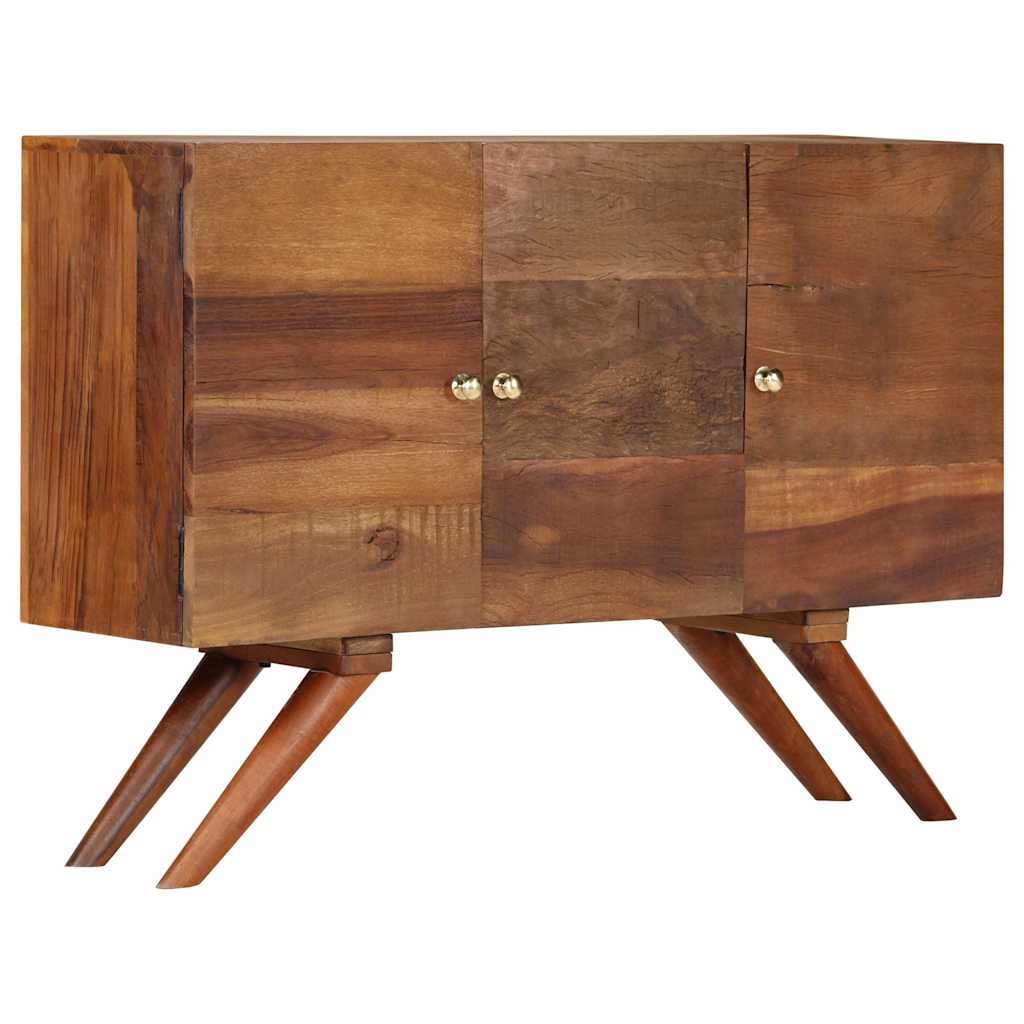 Dressoir 110x30x75 cm massief gerecycled hout bruin is nu te koop bij PeponiXL, paradijselijk wonen!