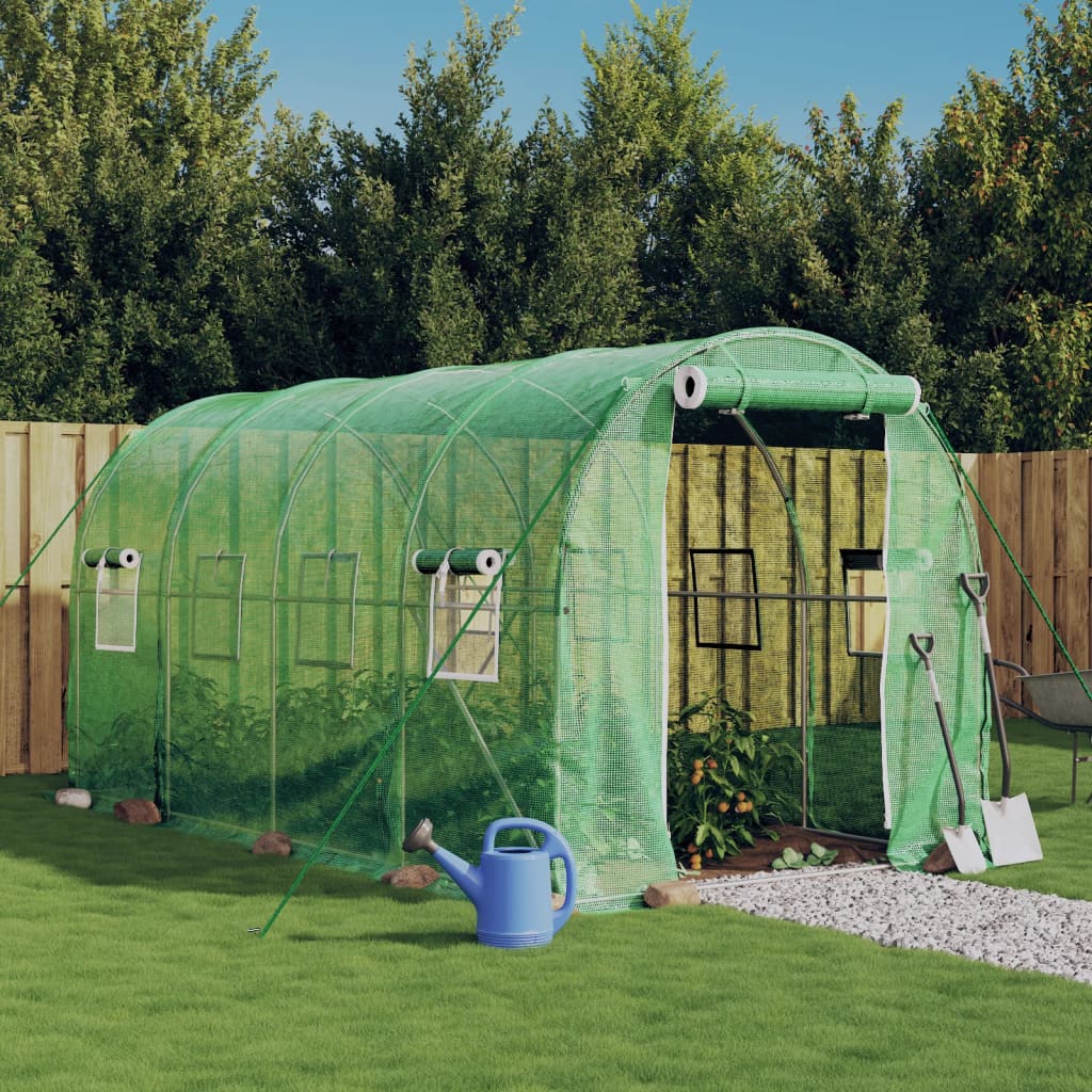 Tuinkas met stalen frame 8 m² 4x2x2 m is nu te koop bij PeponiXL, paradijselijk wonen!