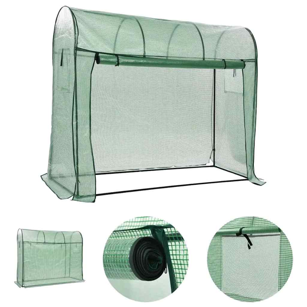 Tuinkas met ritsdeur 200x80x170 cm is nu te koop bij PeponiXL, paradijselijk wonen!